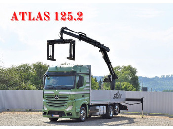 Camion grue MERCEDES-BENZ Actros 2545