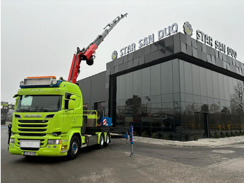 Camion grue SCANIA R 520