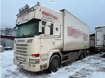 Camion fourgon SCANIA R 580