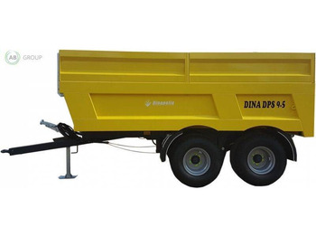 Remorque agricole Dinapolis Anhänger 9,5 t/ Dumper trailer Dina DPS/Прицеп DIN: photos 4