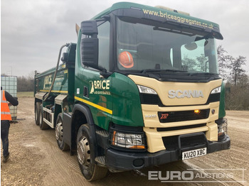 Camion benne SCANIA P 410