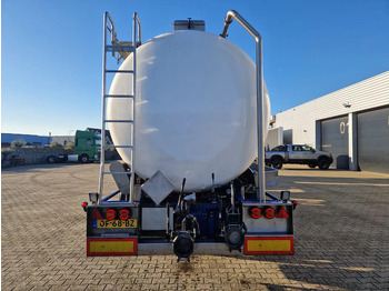 Semi-remorque citerne Dijkstra 34000 liter tankoplegger met Vogelsang pomp: photos 3