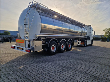 Semi-remorque citerne Feldbinder 38000 liter 3 kamer tankoplegger met CIP Leiding: photos 4