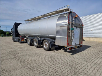 Semi-remorque citerne G.magyar 36000 liter geïsoleerde intra / melk tankoplegger met VSE Besturing en pomp: photos 2