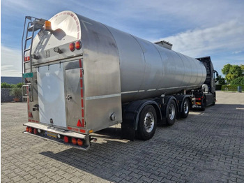 Semi-remorque citerne G.magyar 36000 liter geïsoleerde intra / melk tankoplegger met VSE Besturing en pomp: photos 3