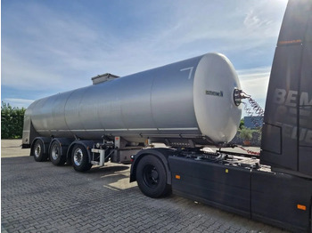 Semi-remorque citerne G.magyar 36000 liter geïsoleerde intra / melk tankoplegger met VSE Besturing en pomp: photos 4