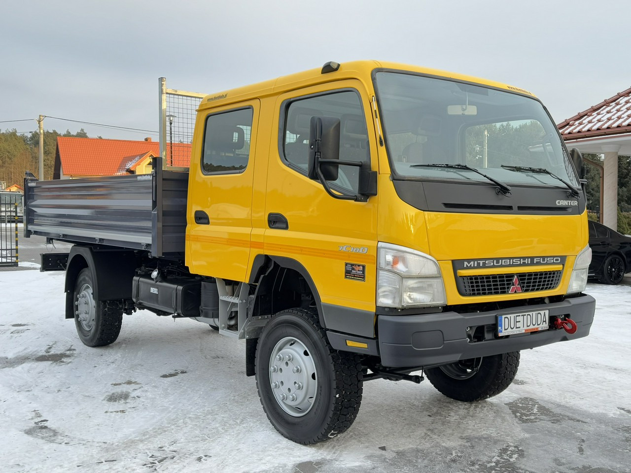 Camion benne Mitsubishi Canter Fuso 4x4 17C18D 4.9/180KM Wywrotka 3-stronna: photos 13