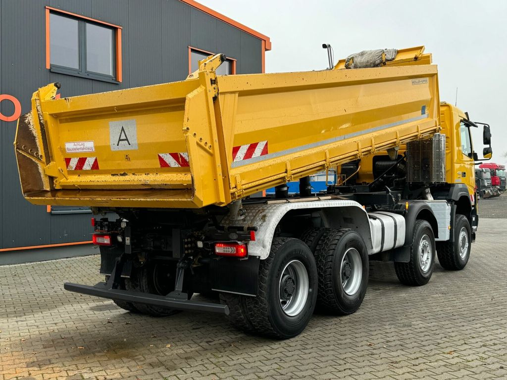 Camion benne Volvo FMX420 8x6 Dreiseitenkipper Bordmatik MEILLER: photos 11