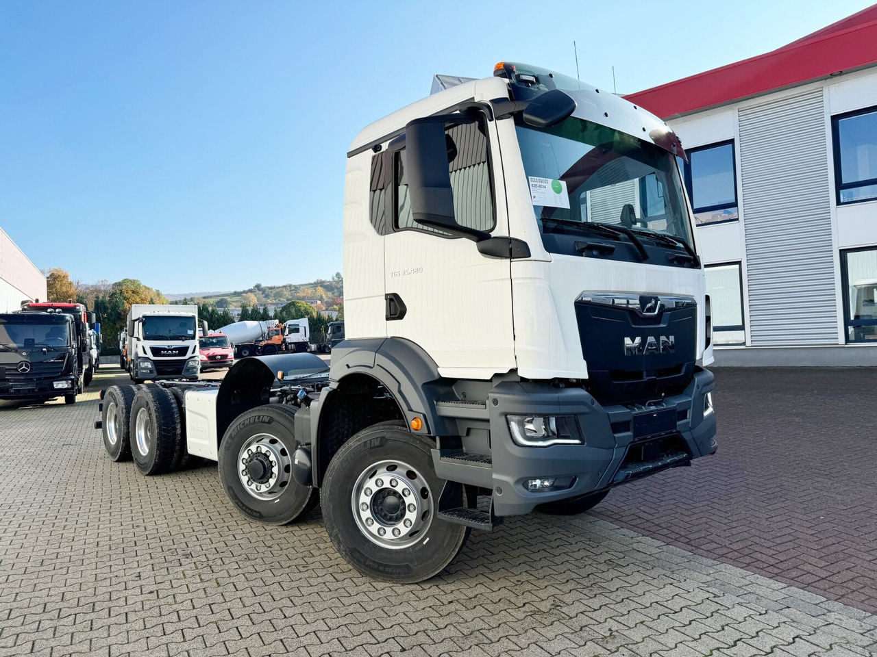 MAN TGS 35.480 8x6H BL CH TGS 35.480 8x6H BL CH, HydroDrive, Navi, Nebenantrieb - crédit-bail MAN TGS 35.480 8x6H BL CH TGS 35.480 8x6H BL CH, HydroDrive, Navi, Nebenantrieb: photos 9