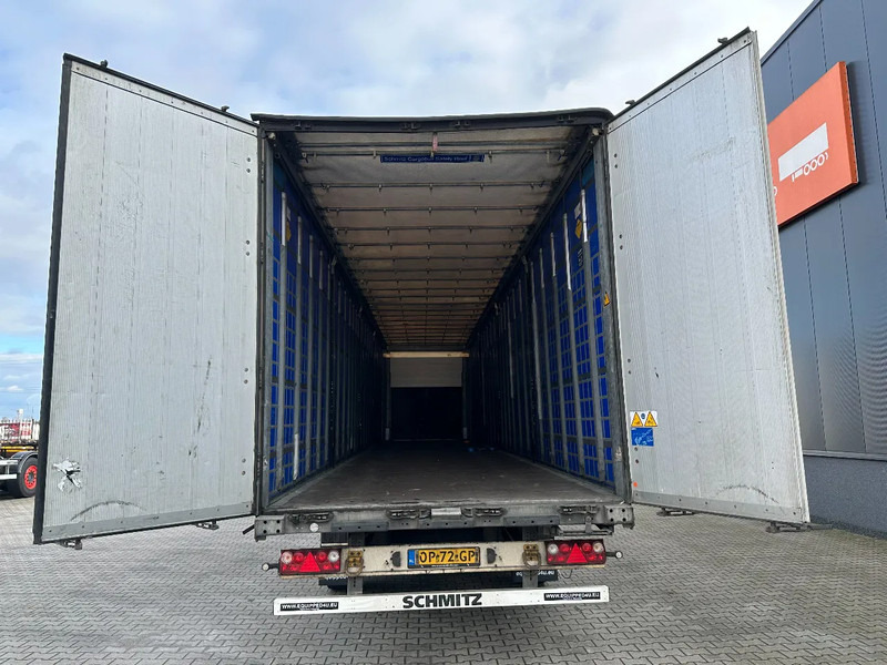 Semi-remorque rideaux coulissants Schmitz Cargobull TOP: Scheibenbremsen, Rungtasschen, galvanisiert, XL,Huckepack, 2x22 vert. Aluminiumbretter, NL, APK: 07/25, mehr vorhanden: photos 8