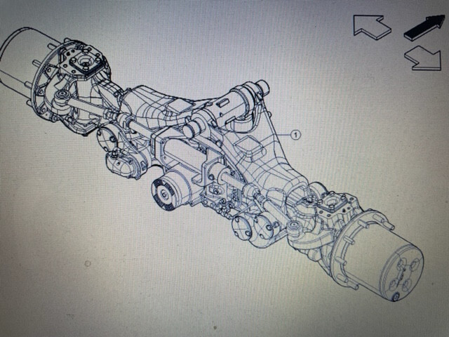 Essieu et pièces pour Machine agricole Carraro 25.55s części: photos 10