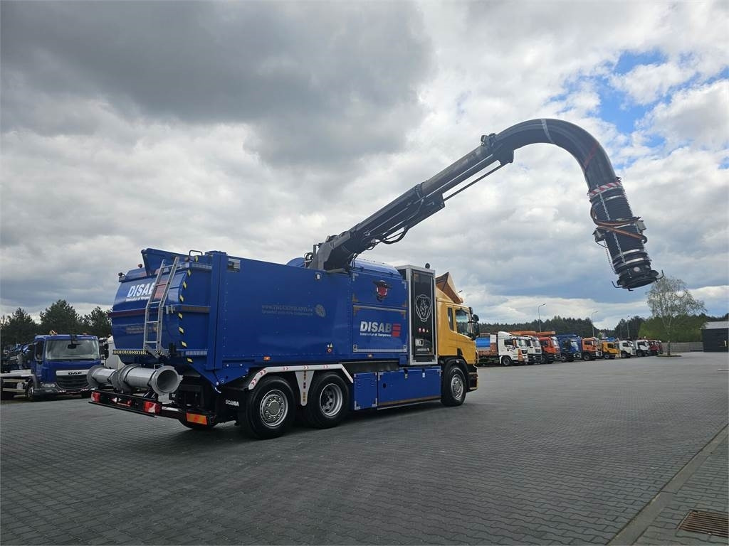 Camion hydrocureur Scania DISAB ENVAC Saugbagger vacuum cleaner excavator su: photos 22