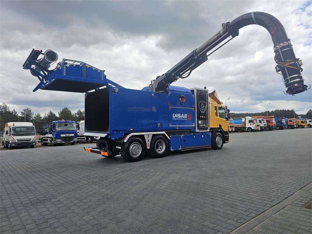 Camion hydrocureur Scania DISAB ENVAC Saugbagger vacuum cleaner excavator su: photos 23