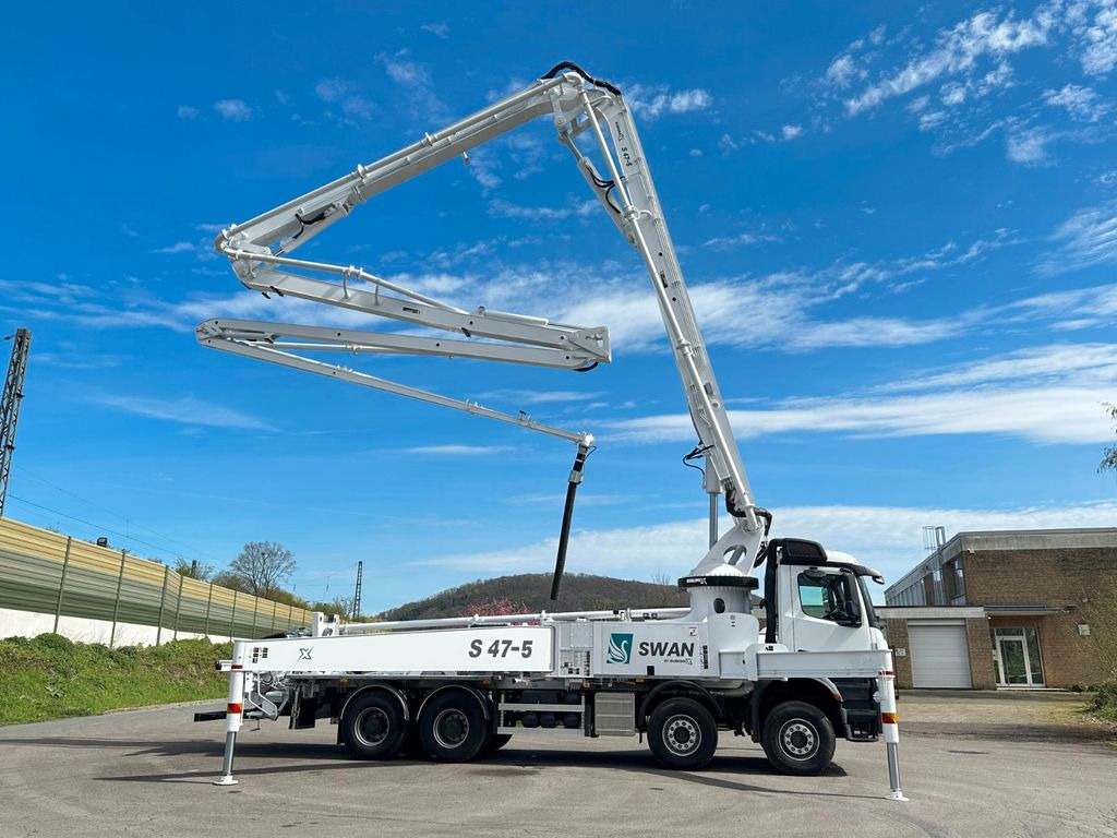 Camion malaxeur neuf Mercedes-Benz Arocs 5 4542 8x4 SWAN TSP 47-5 160RZ ( 47m ): photos 11