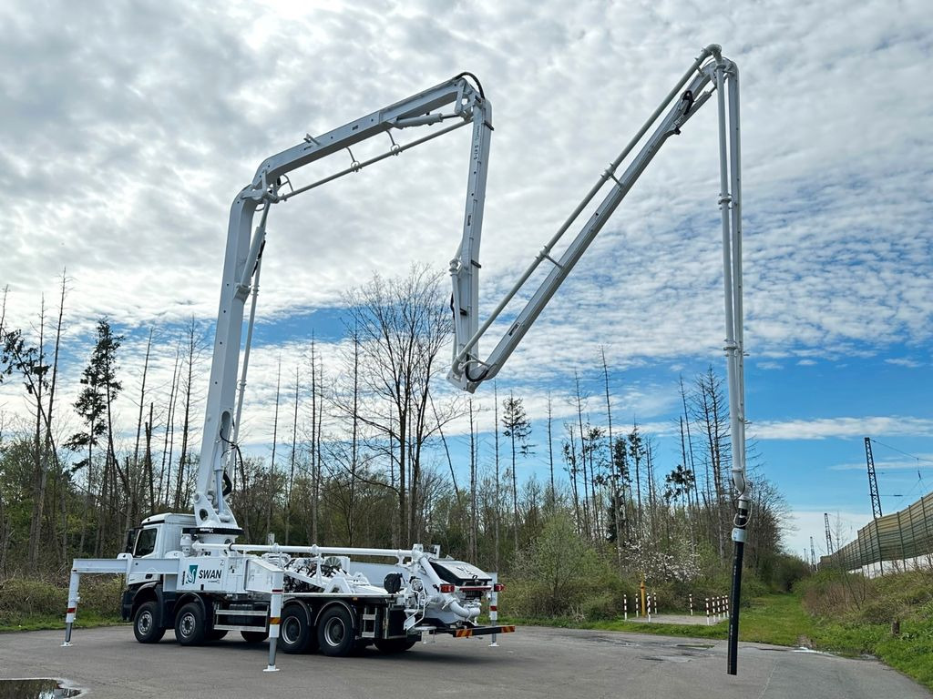 Camion malaxeur neuf Mercedes-Benz Arocs 5 4542 8x4 SWAN TSP 47-5 160RZ ( 47m ): photos 6