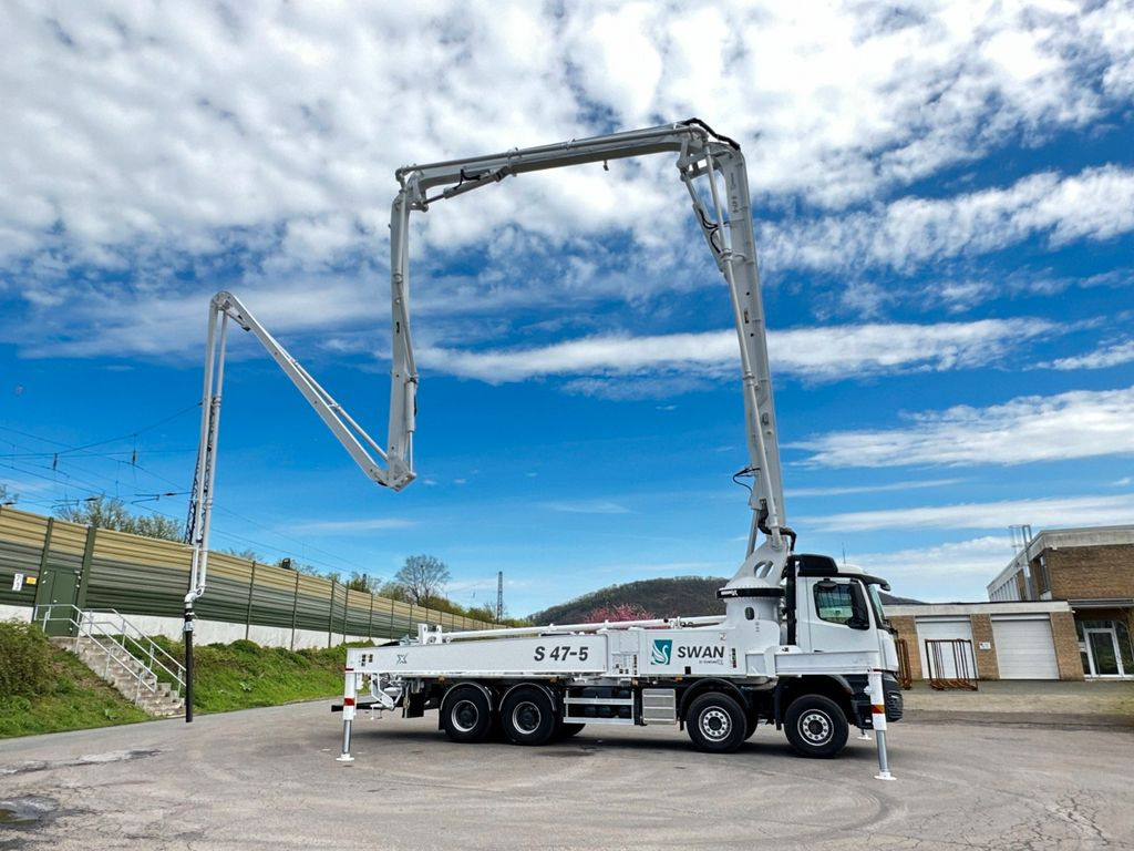 Camion malaxeur neuf Mercedes-Benz Arocs 5 4542 8x4 SWAN TSP 47-5 160RZ ( 47m ): photos 8