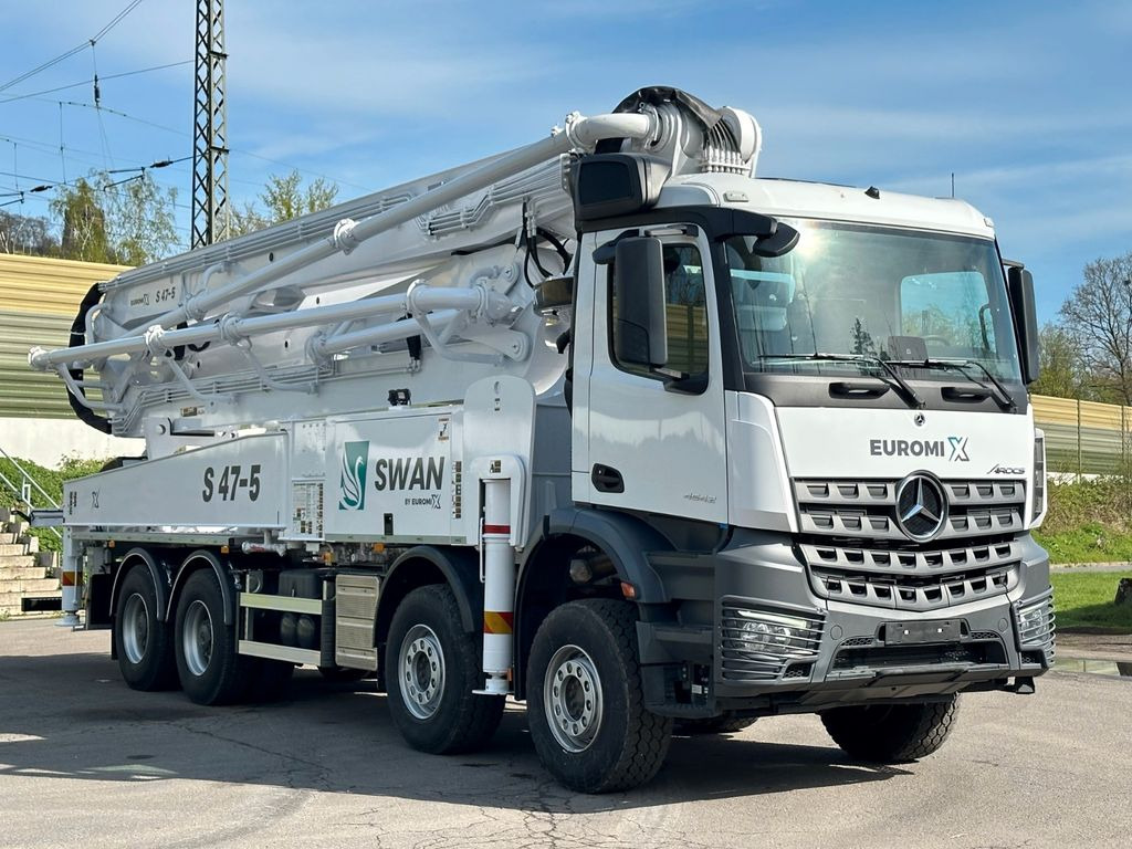 Camion malaxeur neuf Mercedes-Benz Arocs 5 4542 8x4 SWAN TSP 47-5 160RZ ( 47m ): photos 18