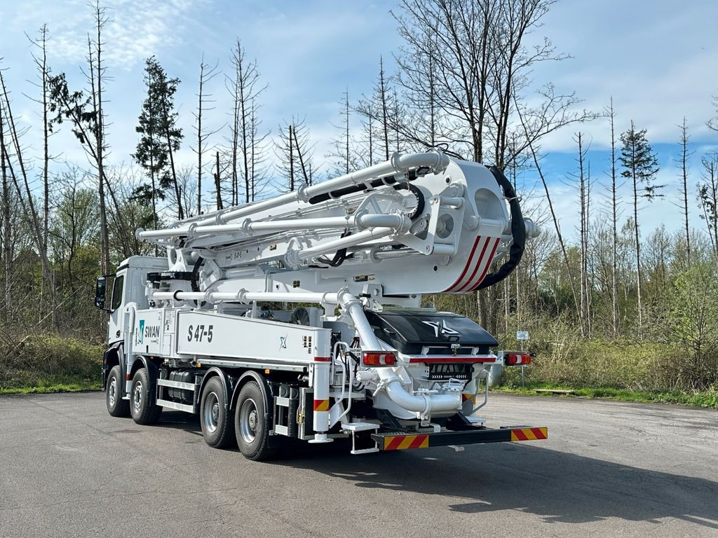 Camion malaxeur neuf Mercedes-Benz Arocs 5 4542 8x4 SWAN TSP 47-5 160RZ ( 47m ): photos 15