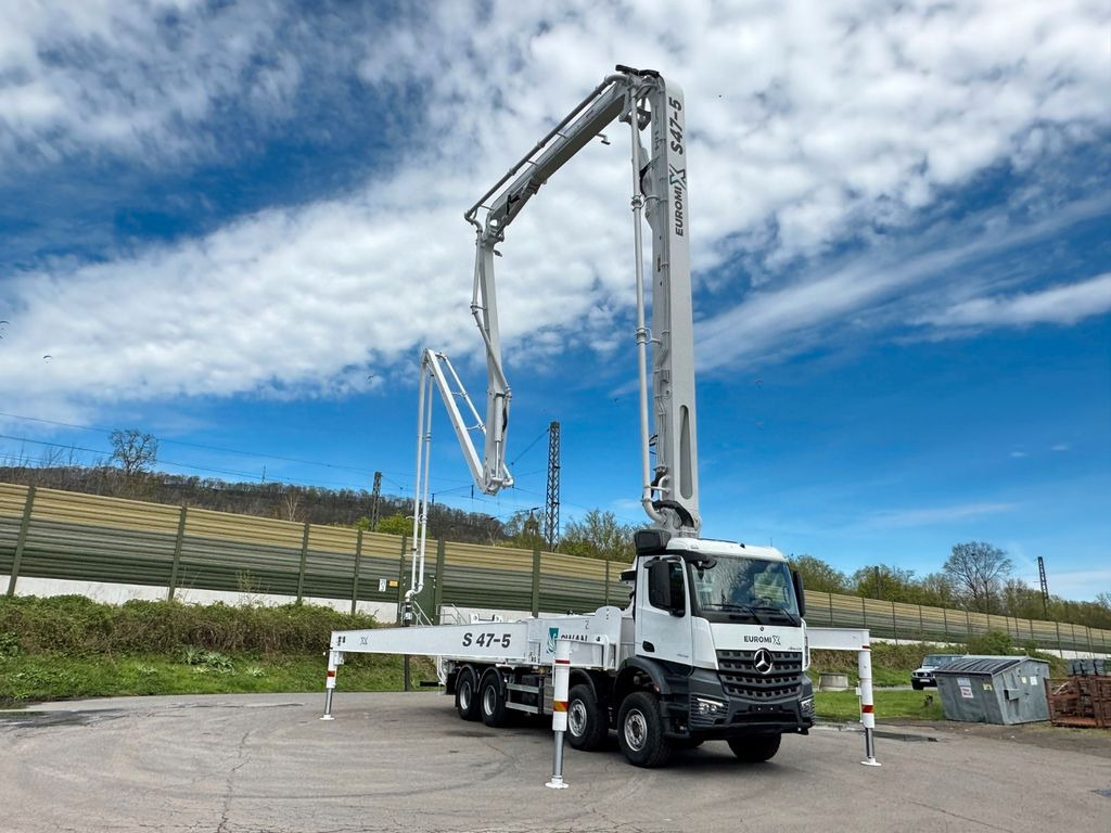 Camion malaxeur neuf Mercedes-Benz Arocs 5 4542 8x4 SWAN TSP 47-5 160RZ ( 47m ): photos 10