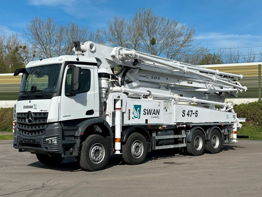 Camion malaxeur neuf Mercedes-Benz Arocs 5 4542 8x4 SWAN TSP 47-5 160RZ ( 47m ): photos 13