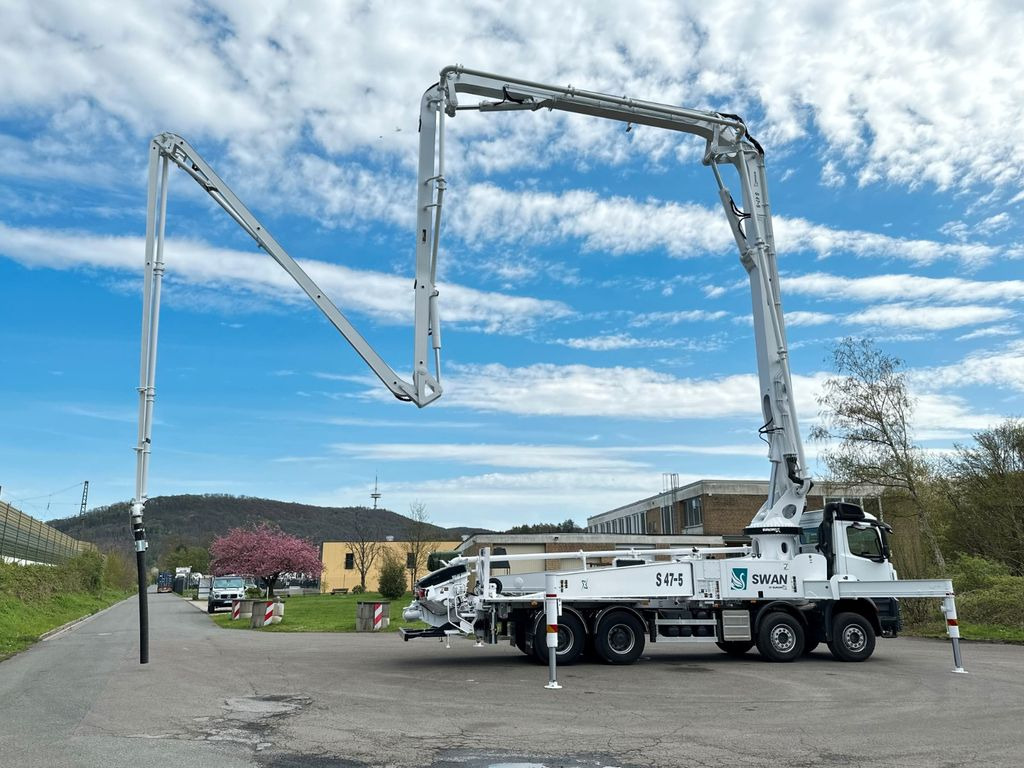 Camion malaxeur neuf Mercedes-Benz Arocs 5 4542 8x4 SWAN TSP 47-5 160RZ ( 47m ): photos 7