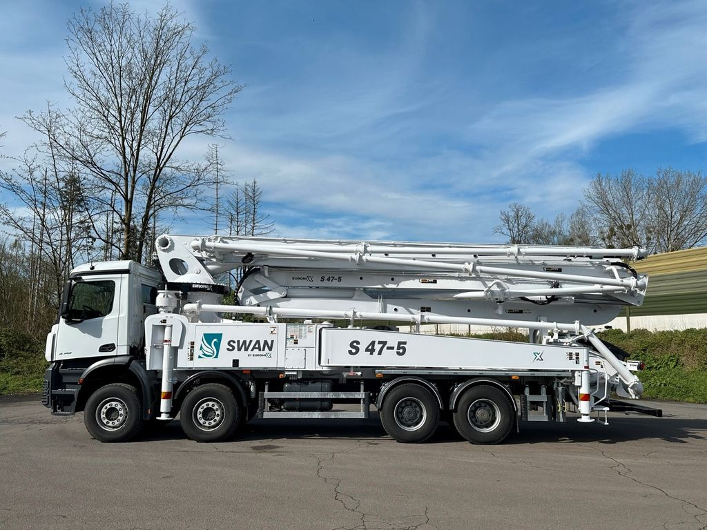 Camion malaxeur neuf Mercedes-Benz Arocs 5 4542 8x4 SWAN TSP 47-5 160RZ ( 47m ): photos 14