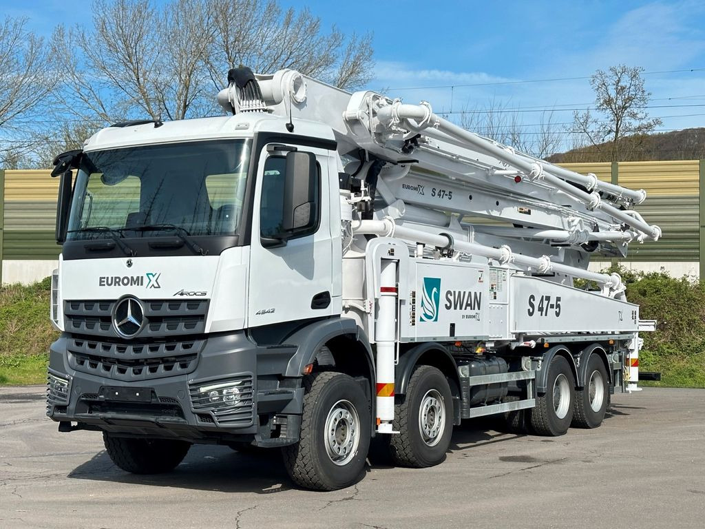 Camion malaxeur neuf Mercedes-Benz Arocs 5 4542 8x4 SWAN TSP 47-5 160RZ ( 47m ): photos 12