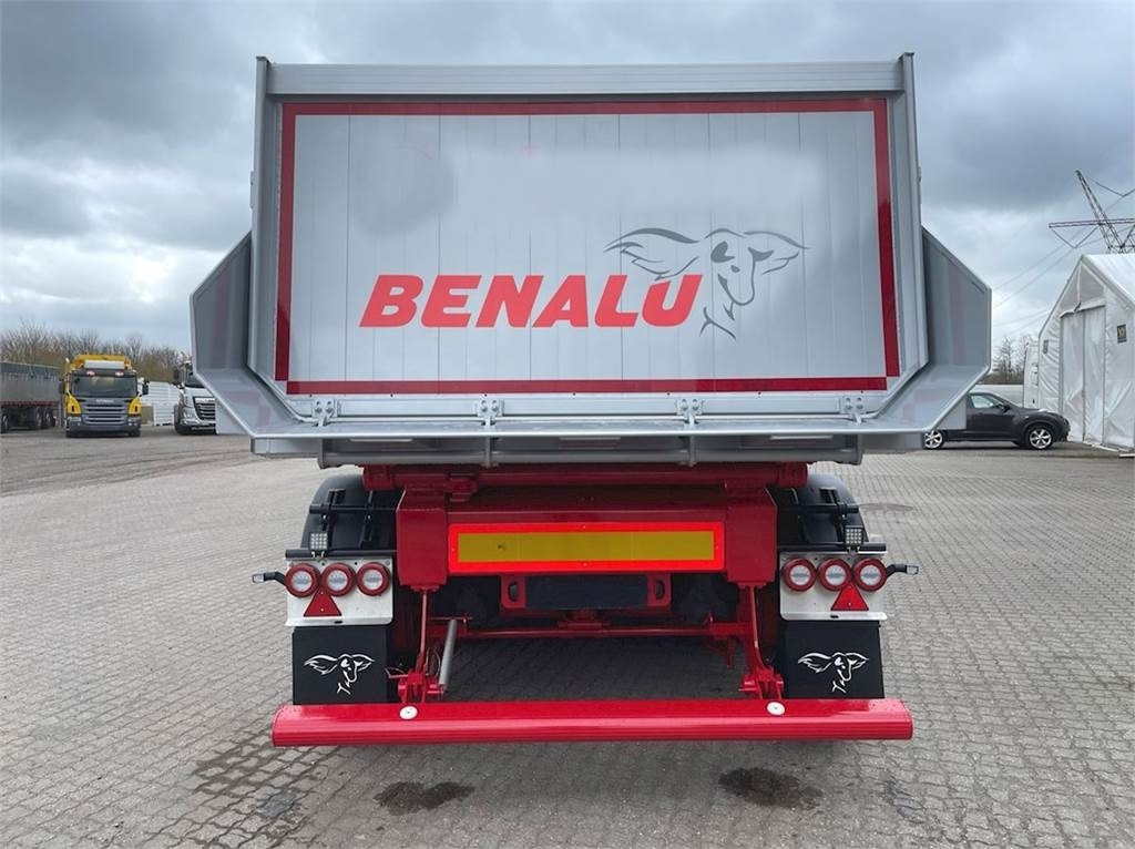 Semi-remorque benne Benalu 4-aks 36m3 tiptrailer: photos 6