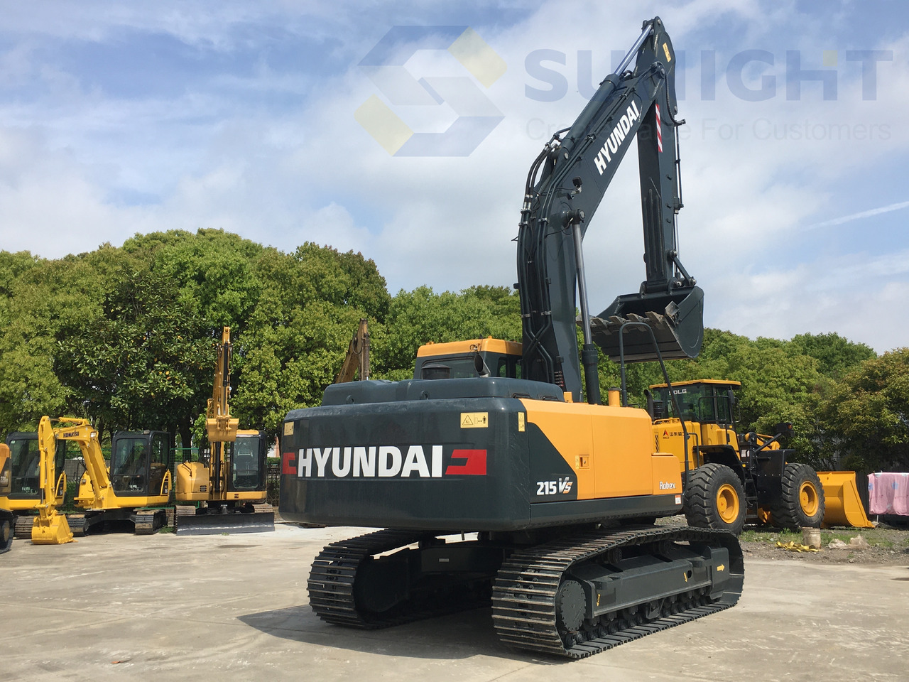 Pelle sur chenille neuf Hyundai Brand New Excavator 2024 Model Hyundai 215VS: photos 6