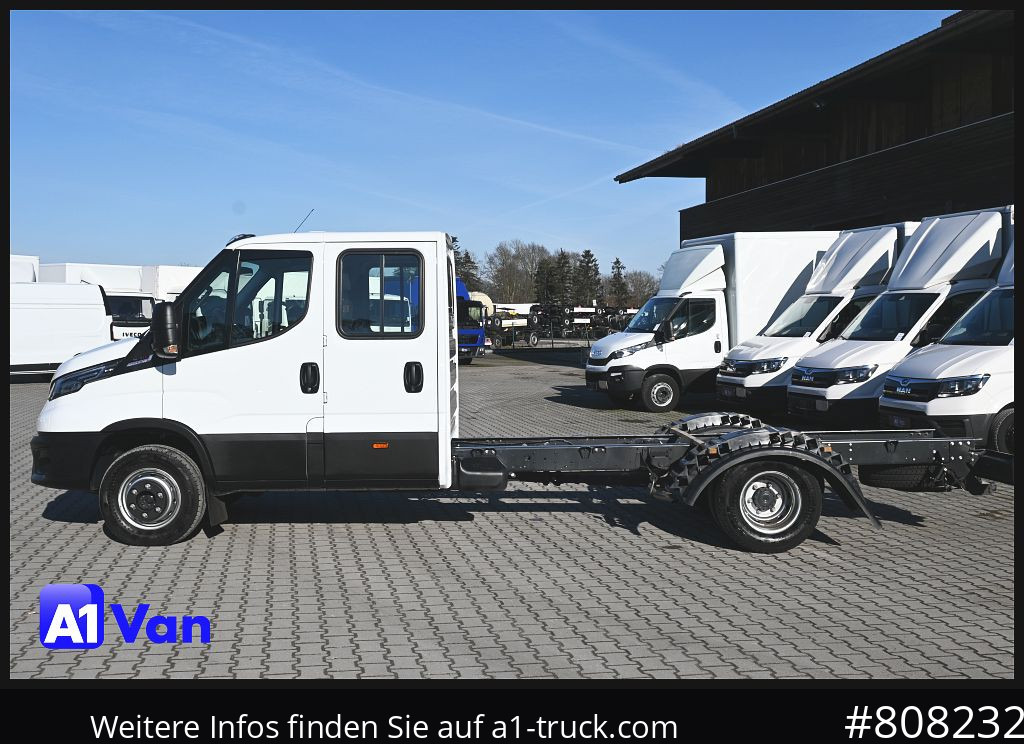 Fourgon plateau IVECO Daily 70C21 Fahrgestell Doka, Hi-Matic, Luftfederung, Tempomat: photos 12