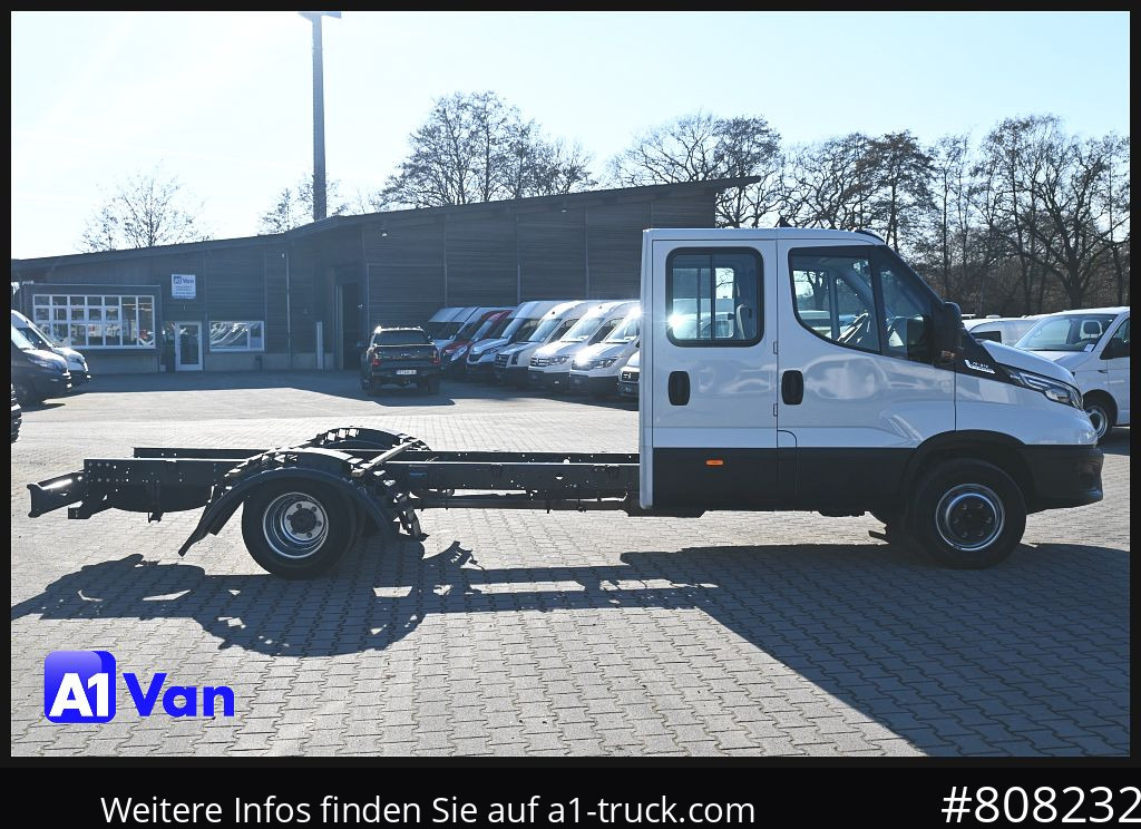 Fourgon plateau IVECO Daily 70C21 Fahrgestell Doka, Hi-Matic, Luftfederung, Tempomat: photos 8