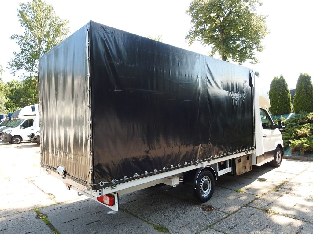 Utilitaire plateau baché, Utilitaire double cabine Volkswagen CRAFTER PRITSCHE PLANE 10 PALETTEN WEBASTO A/C: photos 15