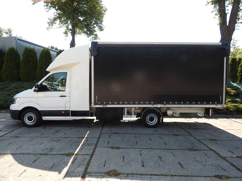 Utilitaire plateau baché, Utilitaire double cabine Volkswagen CRAFTER PRITSCHE PLANE 10 PALETTEN WEBASTO A/C: photos 10