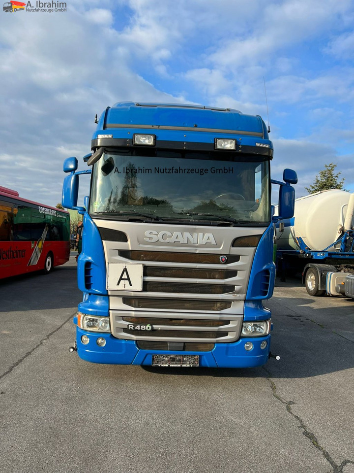 Tracteur routier Scania R 480 Retarder, Klima, Zustand gut PTO für Kompressor: photos 8