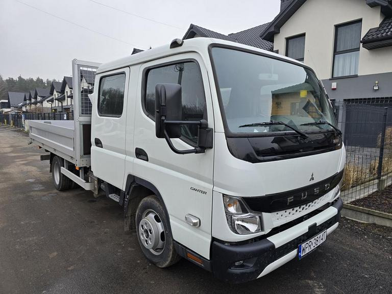 Camion plateau MITSUBISHI CANTER DOKA: photos 1