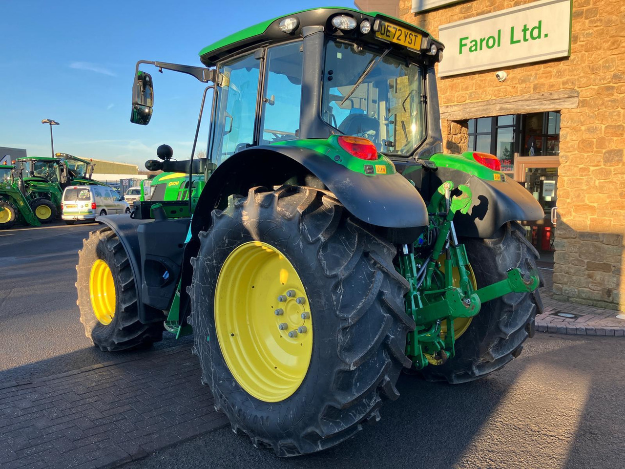 Tracteur agricole John Deere 6140M + 623M Loader: photos 8