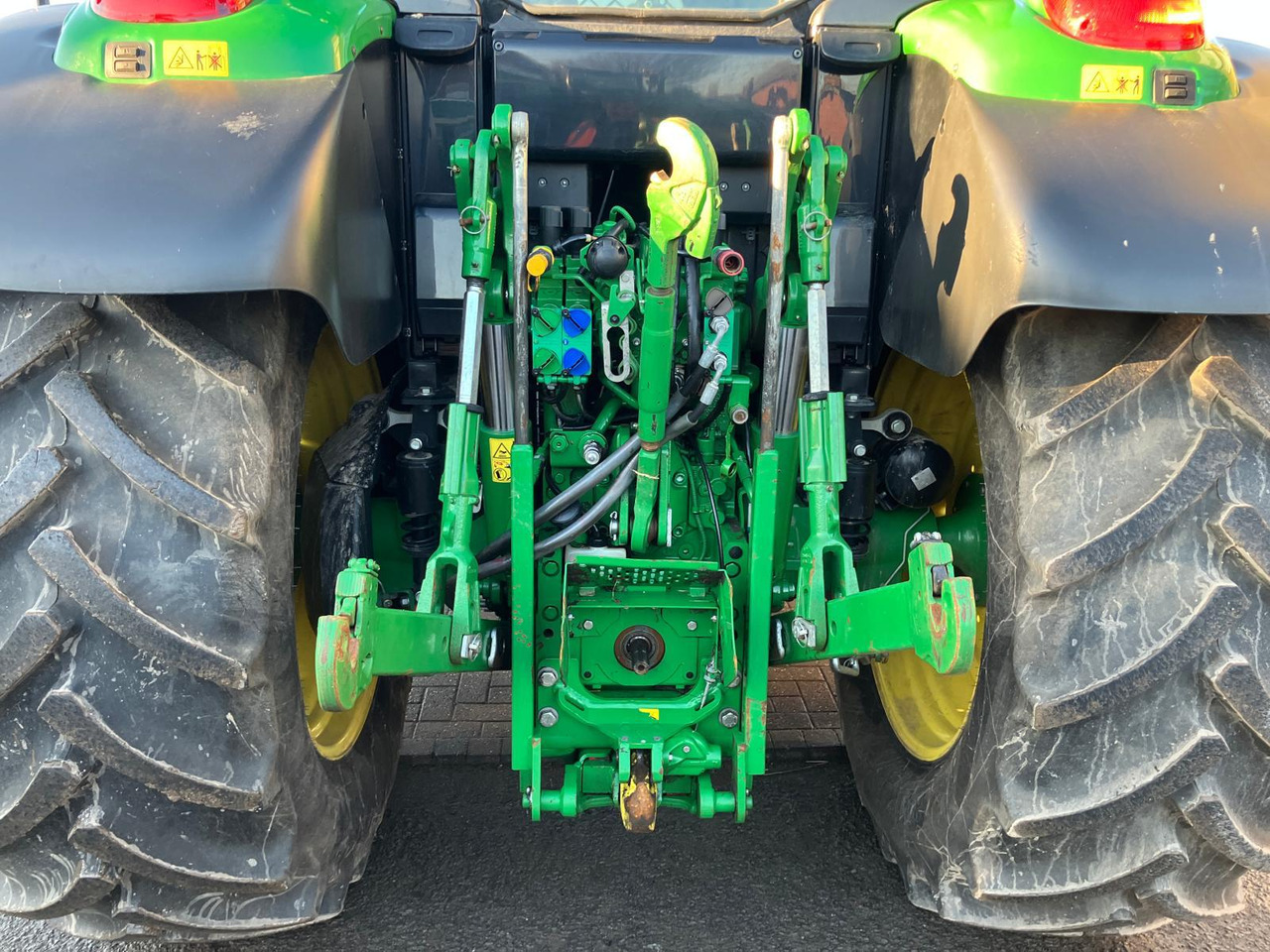 Tracteur agricole John Deere 6140M + 623M Loader: photos 12