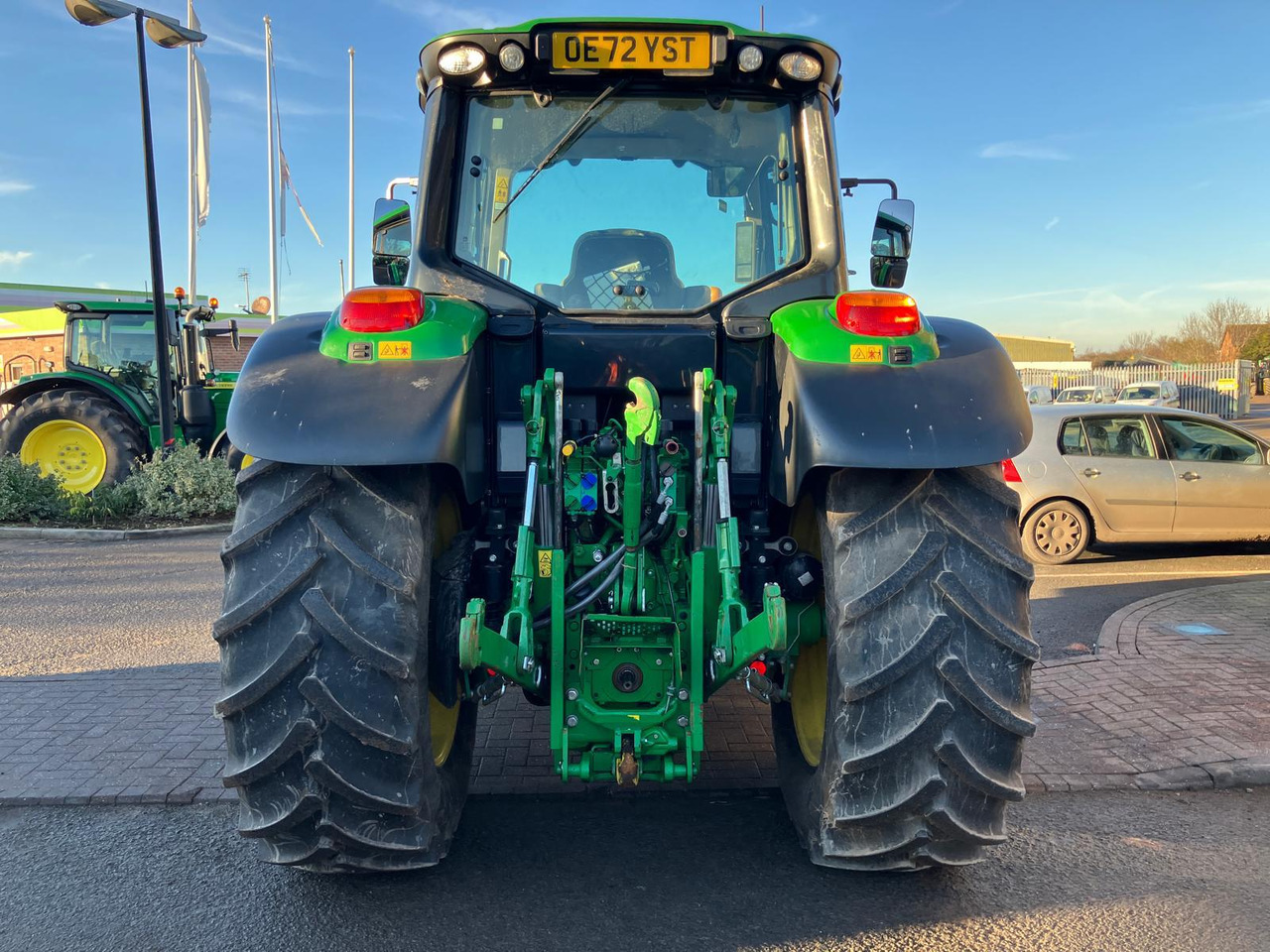 Tracteur agricole John Deere 6140M + 623M Loader: photos 7