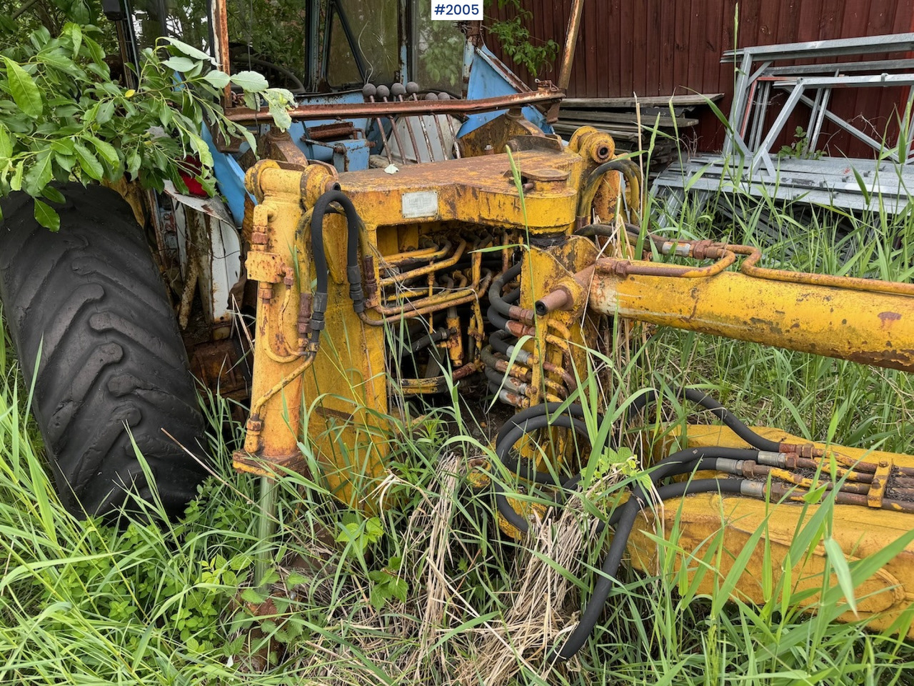 Tracteur agricole 1977 Ford 5000 w/Hymas 4 digger: photos 14