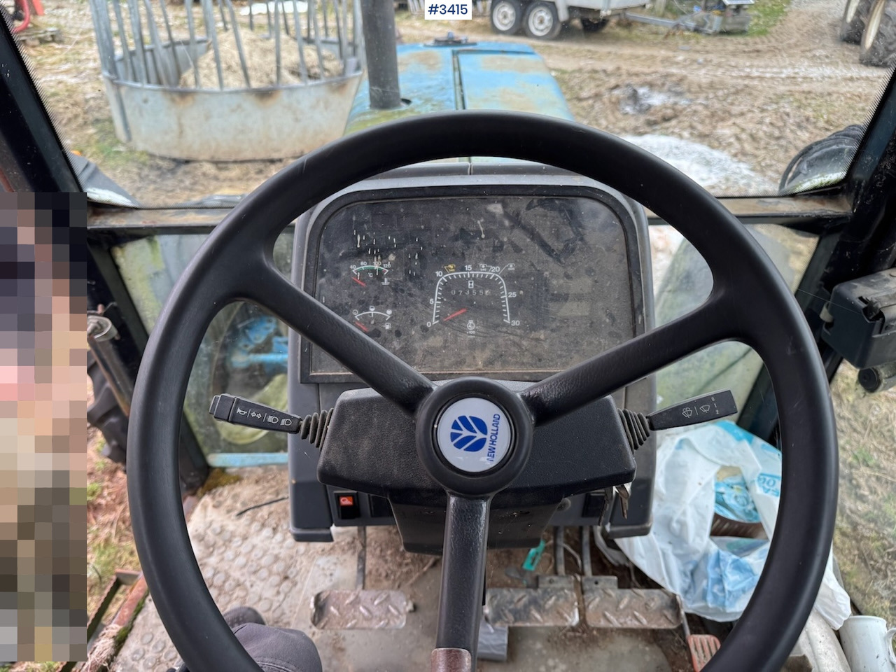 Tracteur agricole 1994 Ford 6640 SL: photos 12