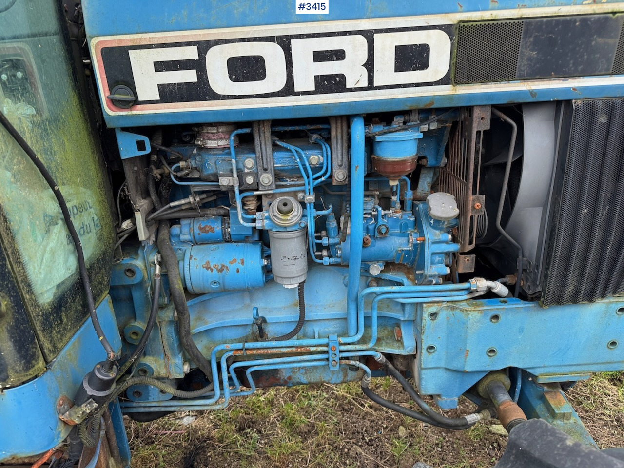 Tracteur agricole 1994 Ford 6640 SL: photos 29