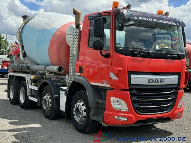 Camion malaxeur DAF CF400 8x4 Putzmeister-Intermix 9m3 Deutscher LKW: photos 11