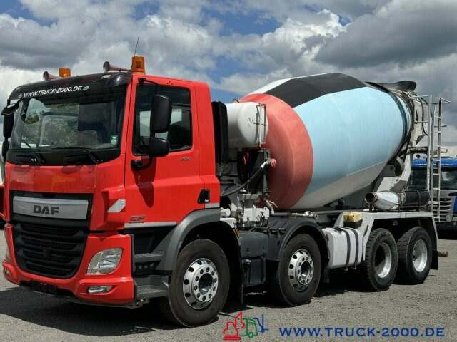 Camion malaxeur DAF CF400 8x4 Putzmeister-Intermix 9m3 Deutscher LKW: photos 10