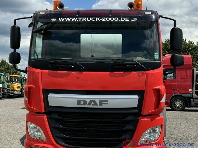 Camion malaxeur DAF CF400 8x4 Putzmeister-Intermix 9m3 Deutscher LKW: photos 9