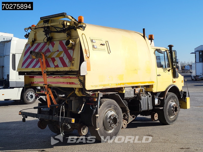 Camion hydrocureur Mercedes-Benz Unimog 1650 4X4 Assaloni Vaccuum truck 4x4 Railway Manual Euro 2: photos 6