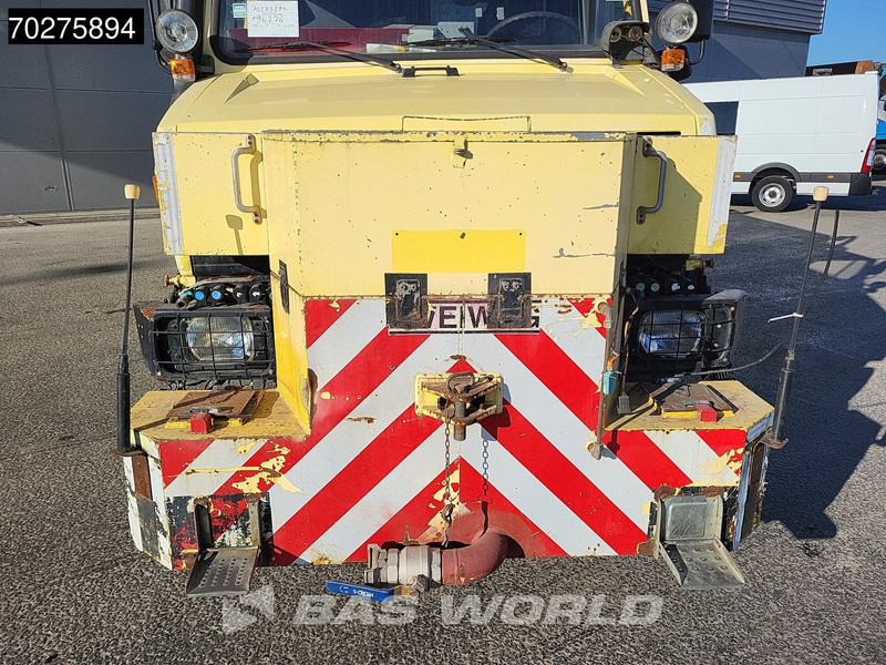 Camion hydrocureur Mercedes-Benz Unimog 1650 4X4 Assaloni Vaccuum truck 4x4 Railway Manual Euro 2: photos 9