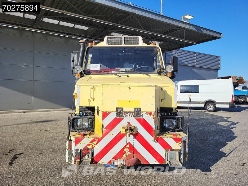 Camion hydrocureur Mercedes-Benz Unimog 1650 4X4 Assaloni Vaccuum truck 4x4 Railway Manual Euro 2: photos 7