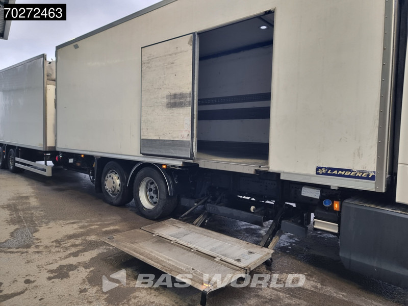 Camion frigorifique Scania R410 6X2 Carrier cooler Lamberet Aufbau Retarder Ladebordwand ACC Euro 6: photos 6