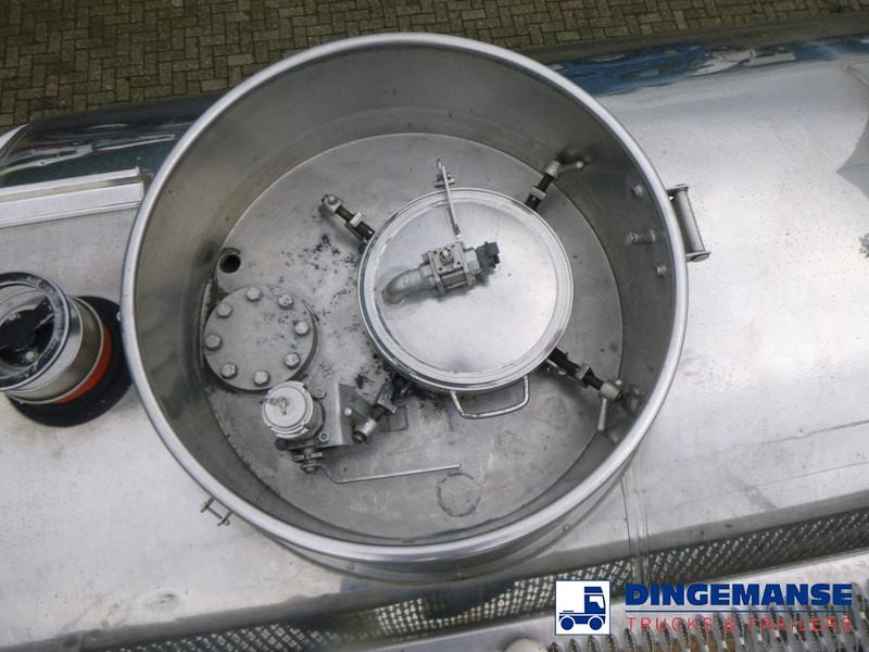 Semi-remorque citerne Magyar Chemical tank inox 33.6 m3 / 1 comp: photos 17