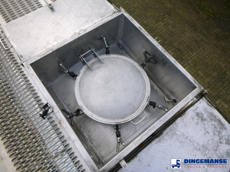 Semi-remorque citerne Magyar Chemical tank inox L4BH 32.8 m3 / 1 comp: photos 17